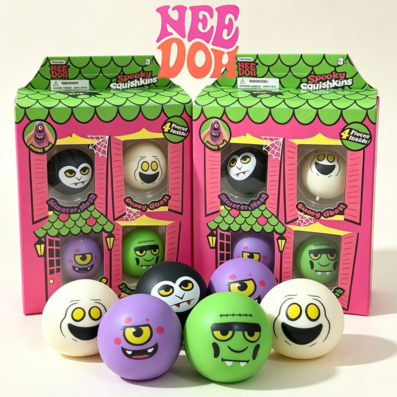 Needoh Spooky Squishkins Mini  - Monstera Adansonii review and price
