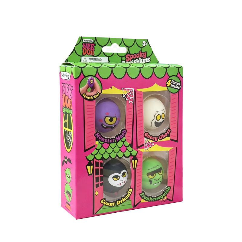 Needoh Spooky Squishkins Mini  - Monstera Adansonii review and price