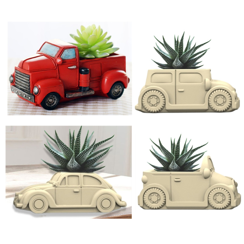 3D Car succulent plant flowerp - Echeveria Succulent review and price