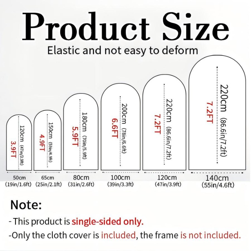 2D Flat Arch Backdrop Cover Si - Monstera Adansonii review and price